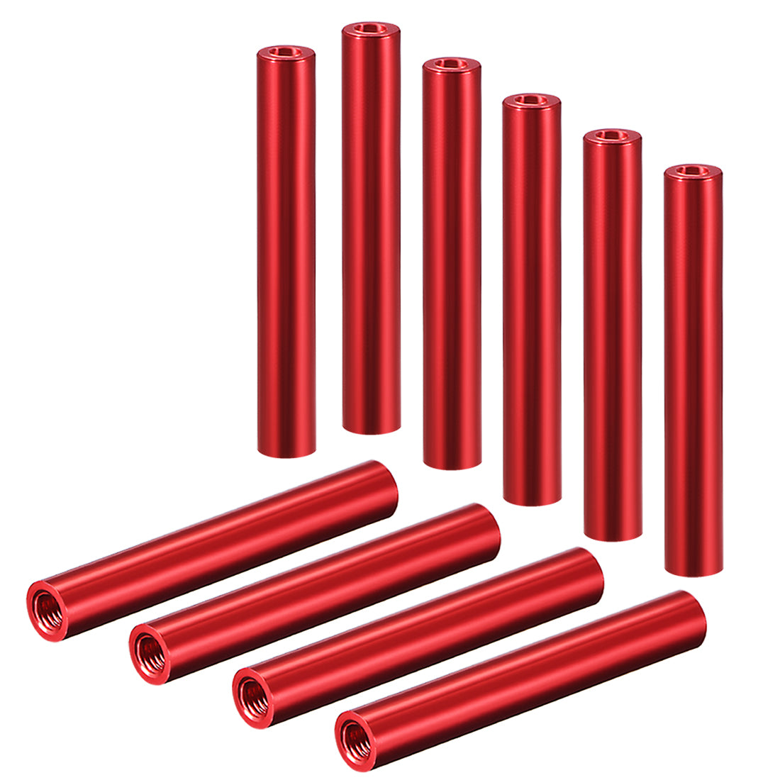 uxcell Uxcell 10pcs Round Aluminum Standoff Column Spacer fo