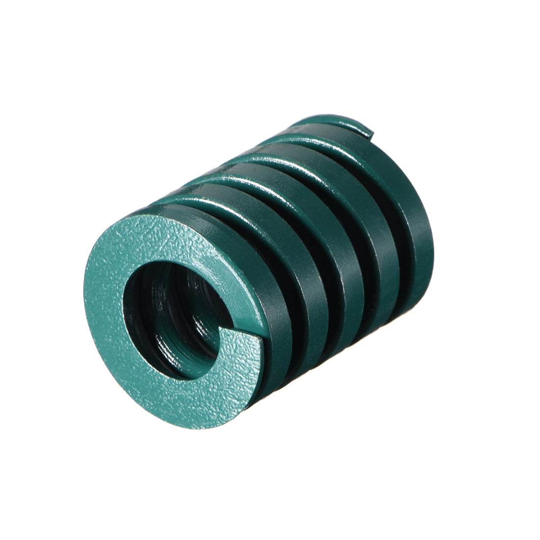 Harfington 20mm OD 25mm Long Spiral Stamping Heavy Load Compression Die Spring Green 1Pcs