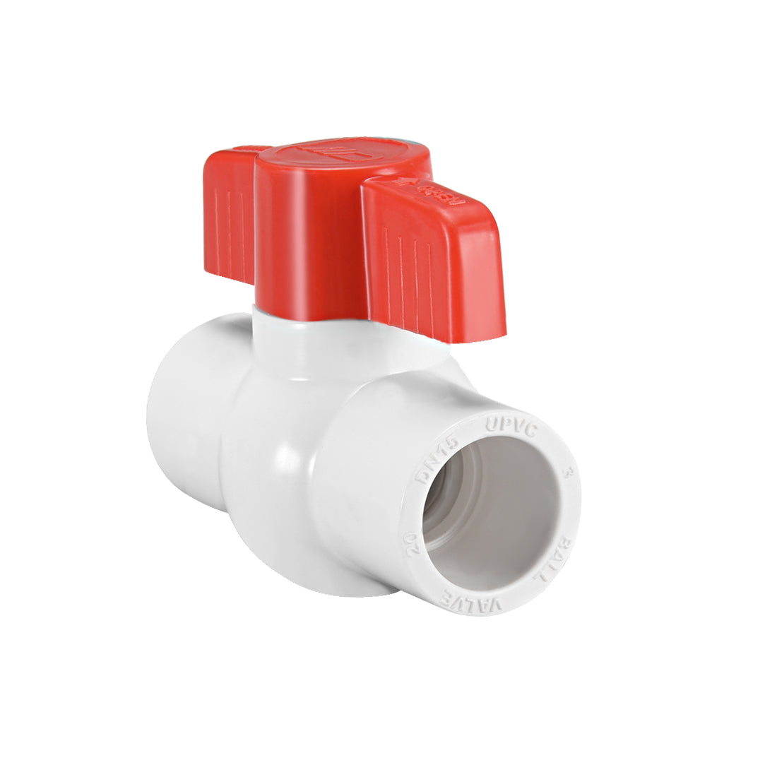 Harfington PVC Ball Valve for Water Supply Pipe, Slip Connection