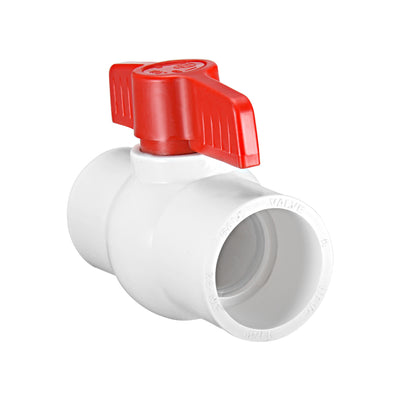 Harfington PVC Ball Valve for Water Supply Pipe, Slip Connection