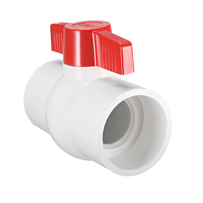 Harfington PVC Ball Valve for Water Supply Pipe, Slip Connection