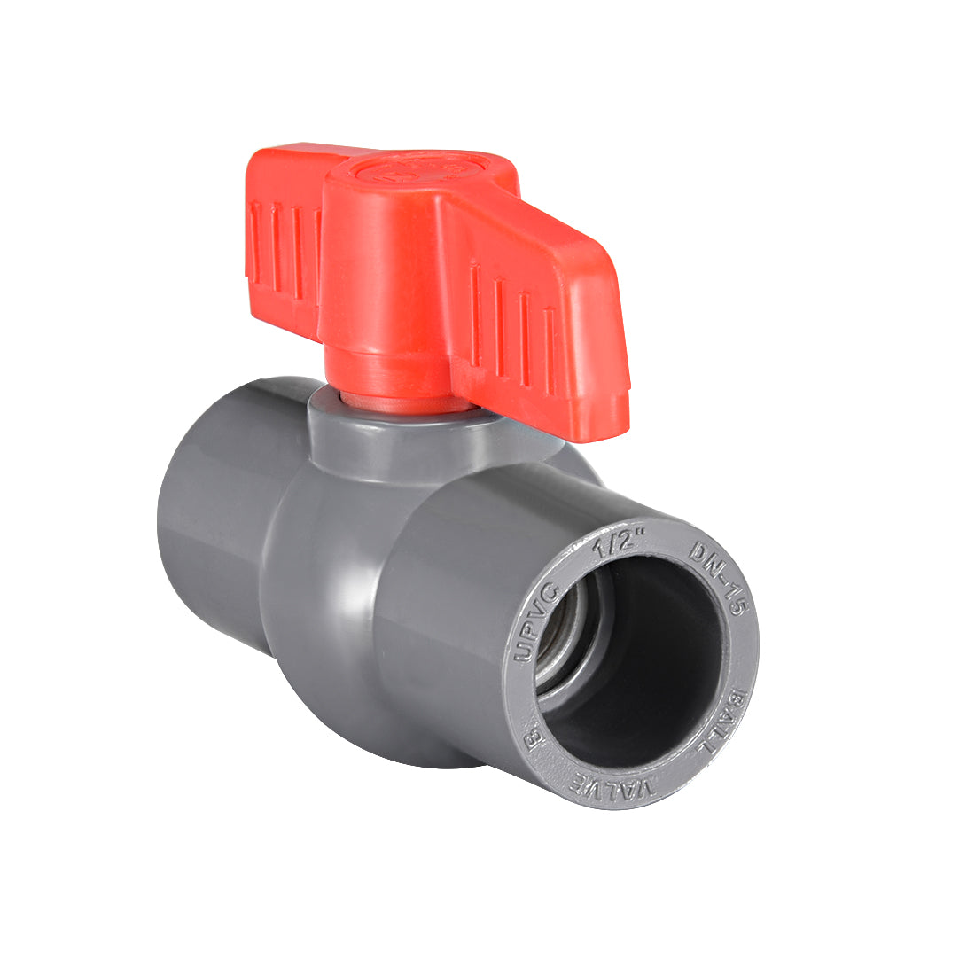 Harfington PVC Ball Valve for Water Supply Pipe, Slip Connection
