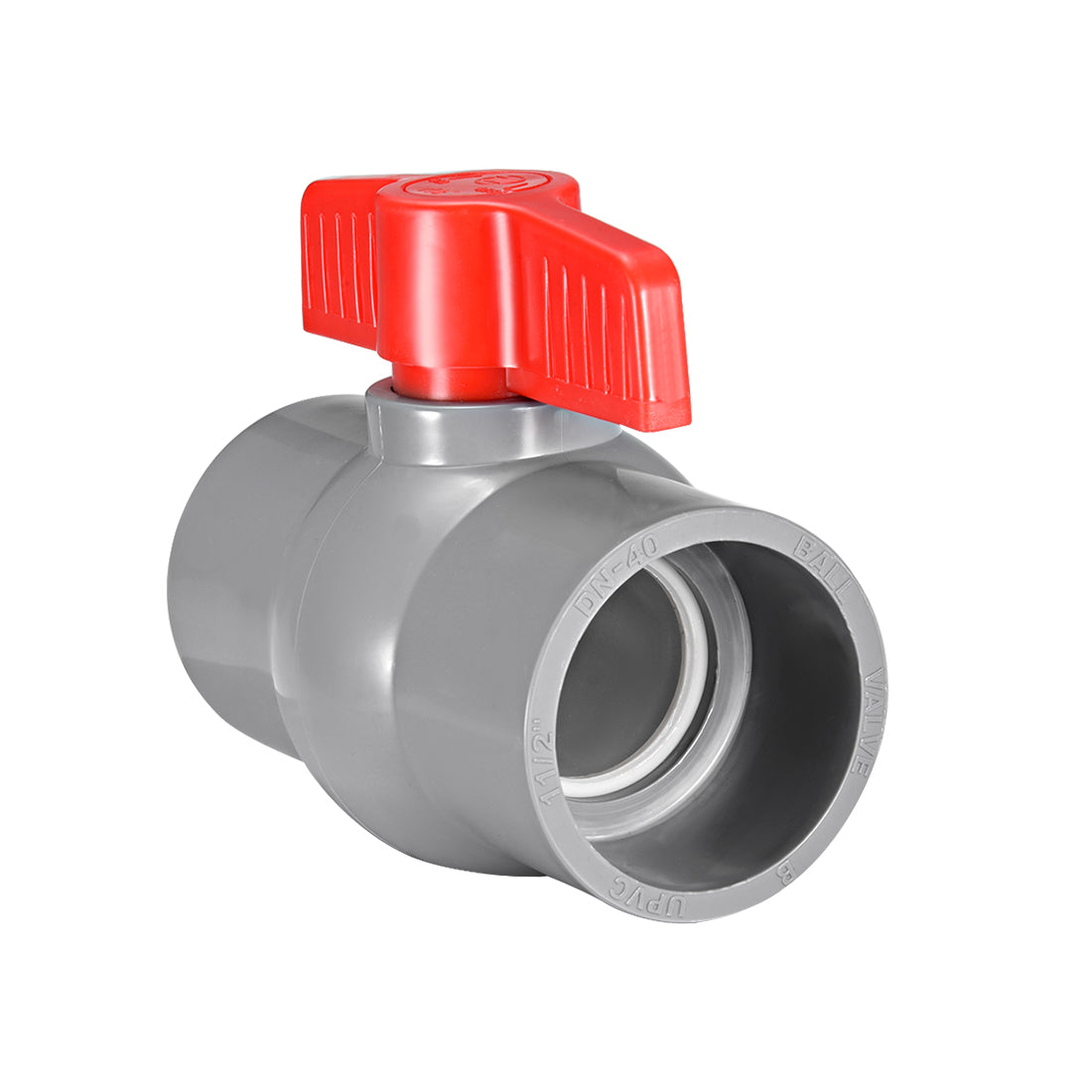 Harfington PVC Ball Valve for Water Supply Pipe, Slip Connection