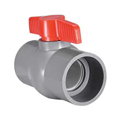 Harfington PVC Ball Valve for Water Supply Pipe, Slip Connection