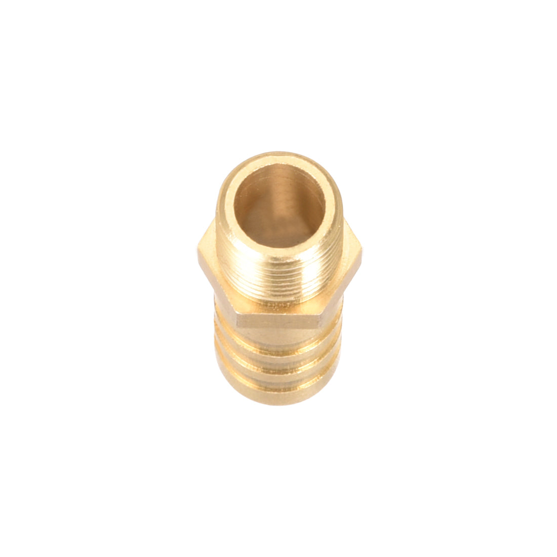 uxcell Uxcell Brass Barb Hose Fitting Connector Adapter 10mm Barbed x G1/8 Male Pipe