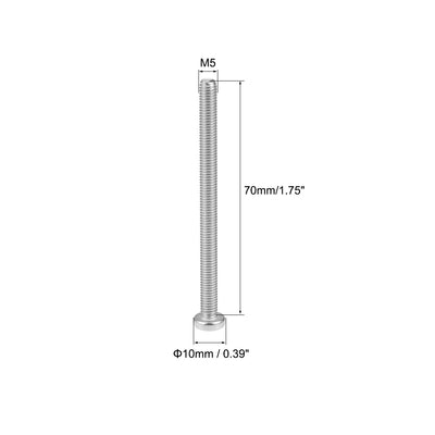 Harfington Machine Screws Phillips Pan Head Screw 304 Stainless Steel Fasteners Bolts 25Pcs