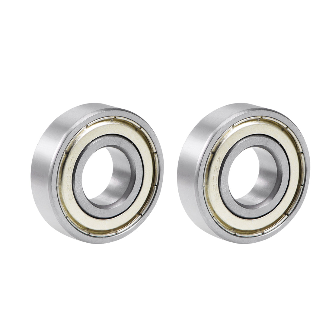 uxcell Uxcell Deep Groove Ball Bearings Metric Double Shield Chrome Steel P0 Z2