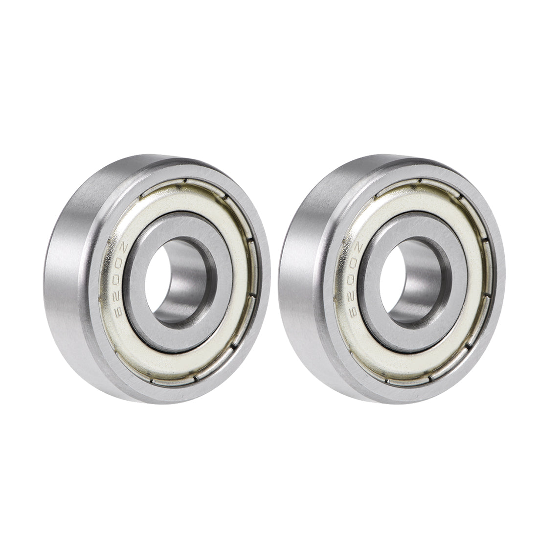 uxcell Uxcell Deep Groove Ball Bearings Metric Double Shield Chrome Steel P0 Z2