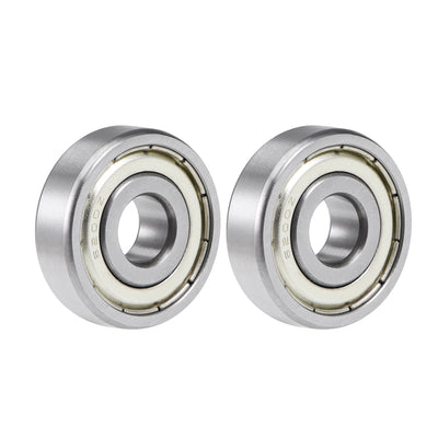 Harfington Uxcell Deep Groove Ball Bearings Metric Double Shield Chrome Steel P0 Z2