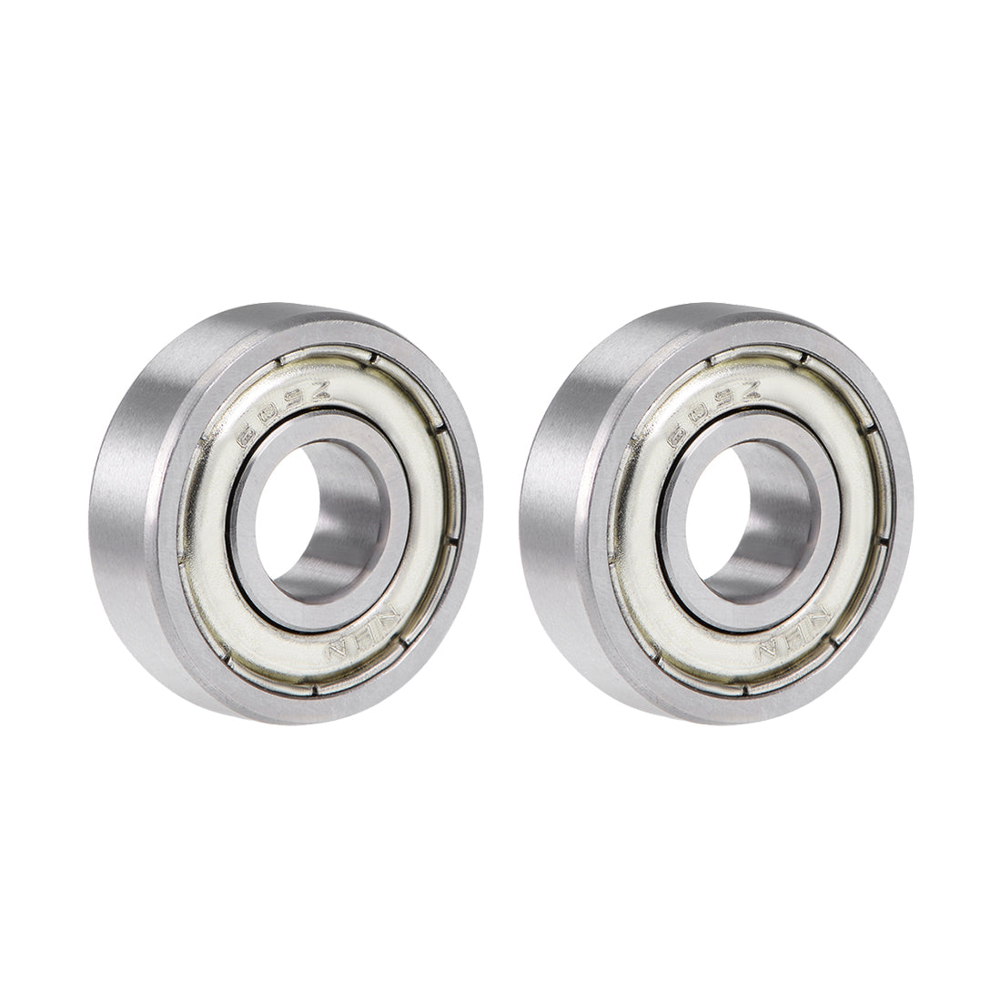 uxcell Uxcell Deep Groove Ball Bearings Metric Double Shield Chrome Steel P0 Z2