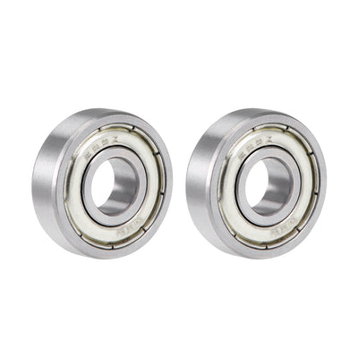 Harfington Uxcell Deep Groove Ball Bearings Metric Double Shield Chrome Steel P0 Z2