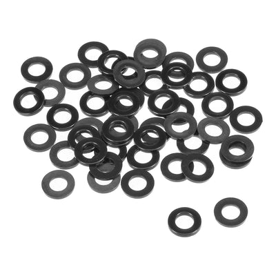 Harfington Nylon Flat Washers for Screws Bolts 50PCS