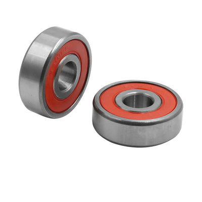 Harfington Uxcell 10pcs Universal 6301RS Deep Groove Sealed Shielded Ball Bearing 37 x 12 x 12mm