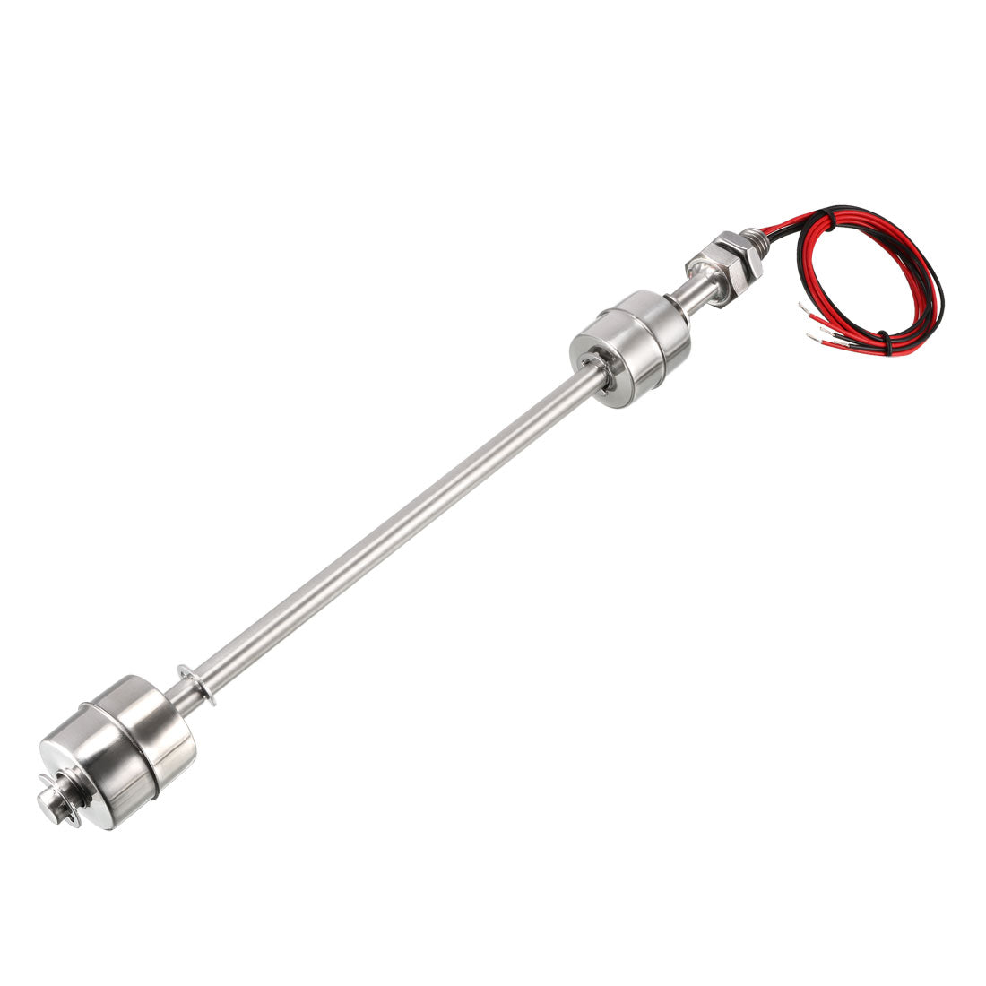 uxcell Uxcell Stainless Steel Dual Ball Float Switch 270mm/10.63inch Tank Vertical Water Level Sensor