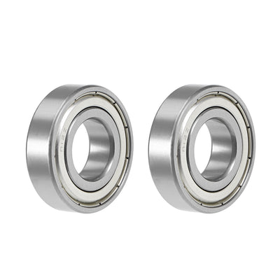 Harfington Deep Groove Ball Bearings Inch Double Shielded Chrome Steel P0 Z1
