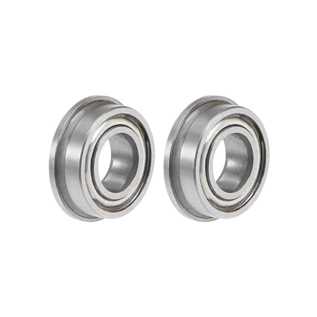 Harfington Flange Deep Groove Ball Bearings Inch Double Shielded Chrome Steel