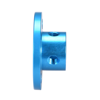 Harfington 8mm Inner Dia H13*D16 Rigid Flange Coupling Motor Guide Shaft Coupler Motor Connector 2PCS for DIY Parts