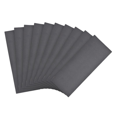 uxcell Uxcell Waterproof Sandpaper, Wet Dry Sand Paper Grit of 600, 9 x 3.7inch 10pcs