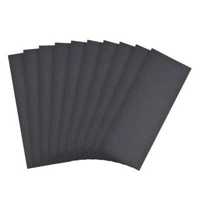 uxcell Uxcell Waterproof Sandpaper, Wet Dry Sand Paper Grit of 320, 9 x 3.7inch 10pcs