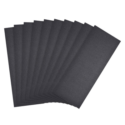 uxcell Uxcell Waterproof Sandpaper, Wet Dry Sand Paper Grit of 240, 9 x 3.7inch 10pcs