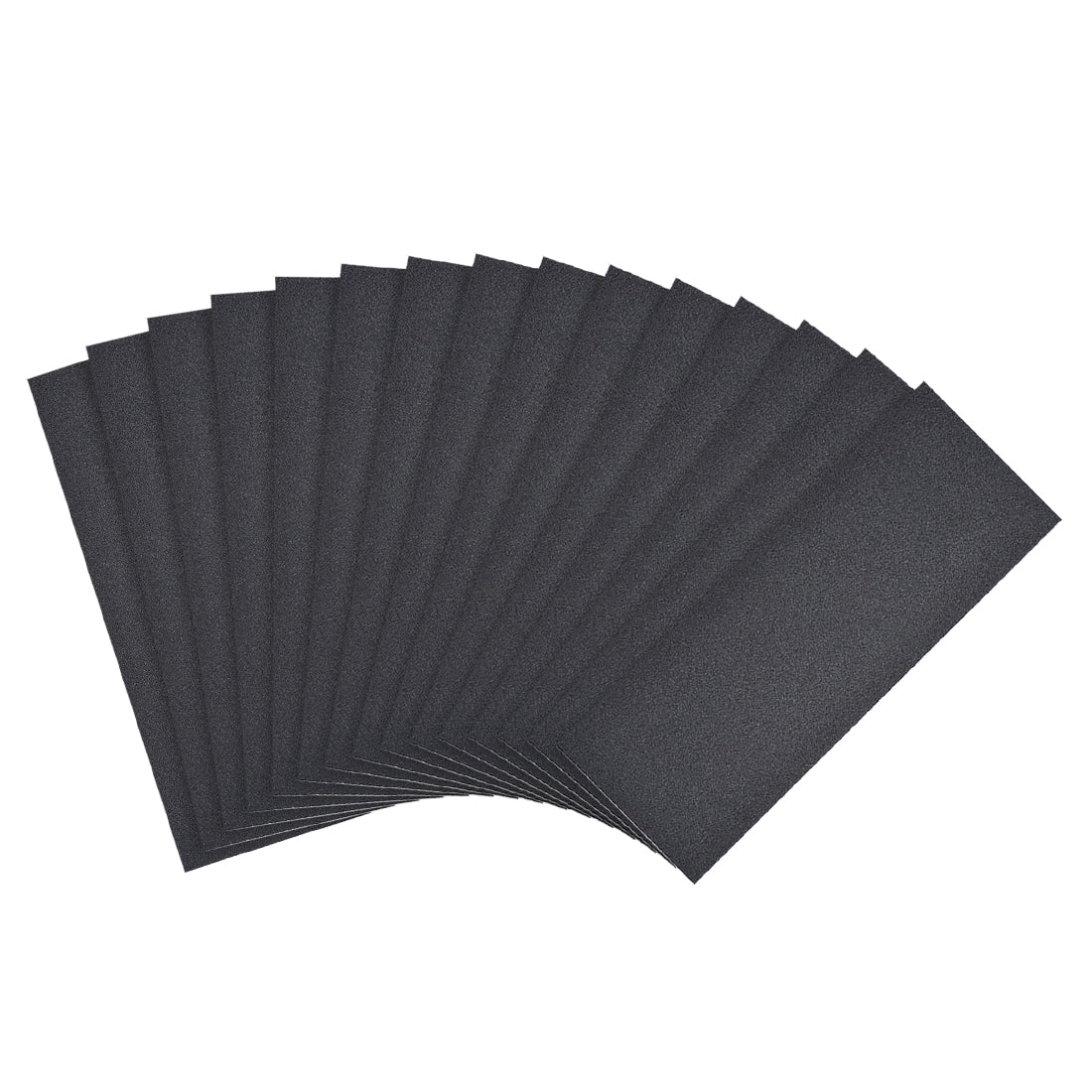 uxcell Uxcell Waterproof Sandpaper, Wet Dry Sand Paper Grit of 180, 9 x 3.7inch 15pcs