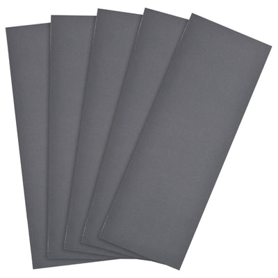 uxcell Uxcell Waterproof Sandpaper, Wet Dry Sand Paper Grit of 1000, 9 x 3.7inch 5pcs