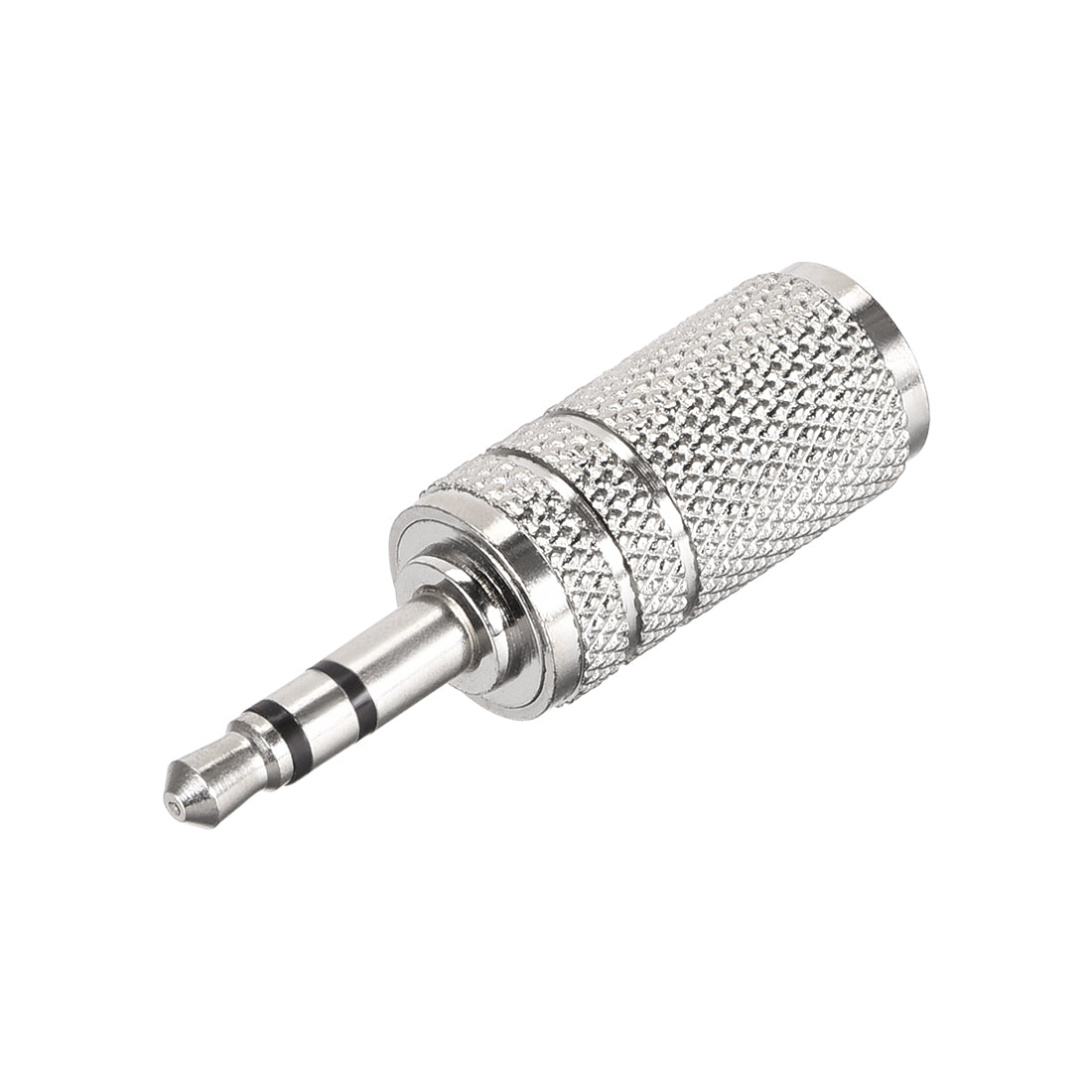 uxcell Uxcell 3.5mm Male to 2.5mm Female Stereo Audio Video Adapter Converter Zinc Alloy 4pcs