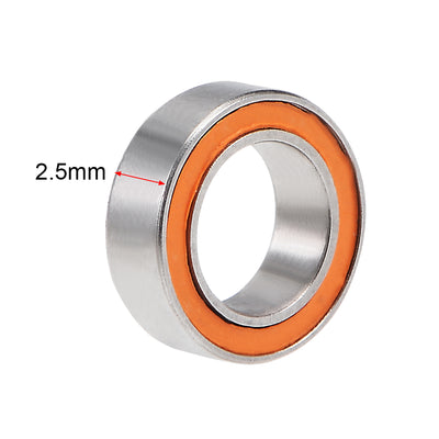 Harfington Uxcell SMR85C-2OS Hybrid Ceramic Ball Bearing 5x8x2.5mm ABEC-7 Stainless Steel Bearings