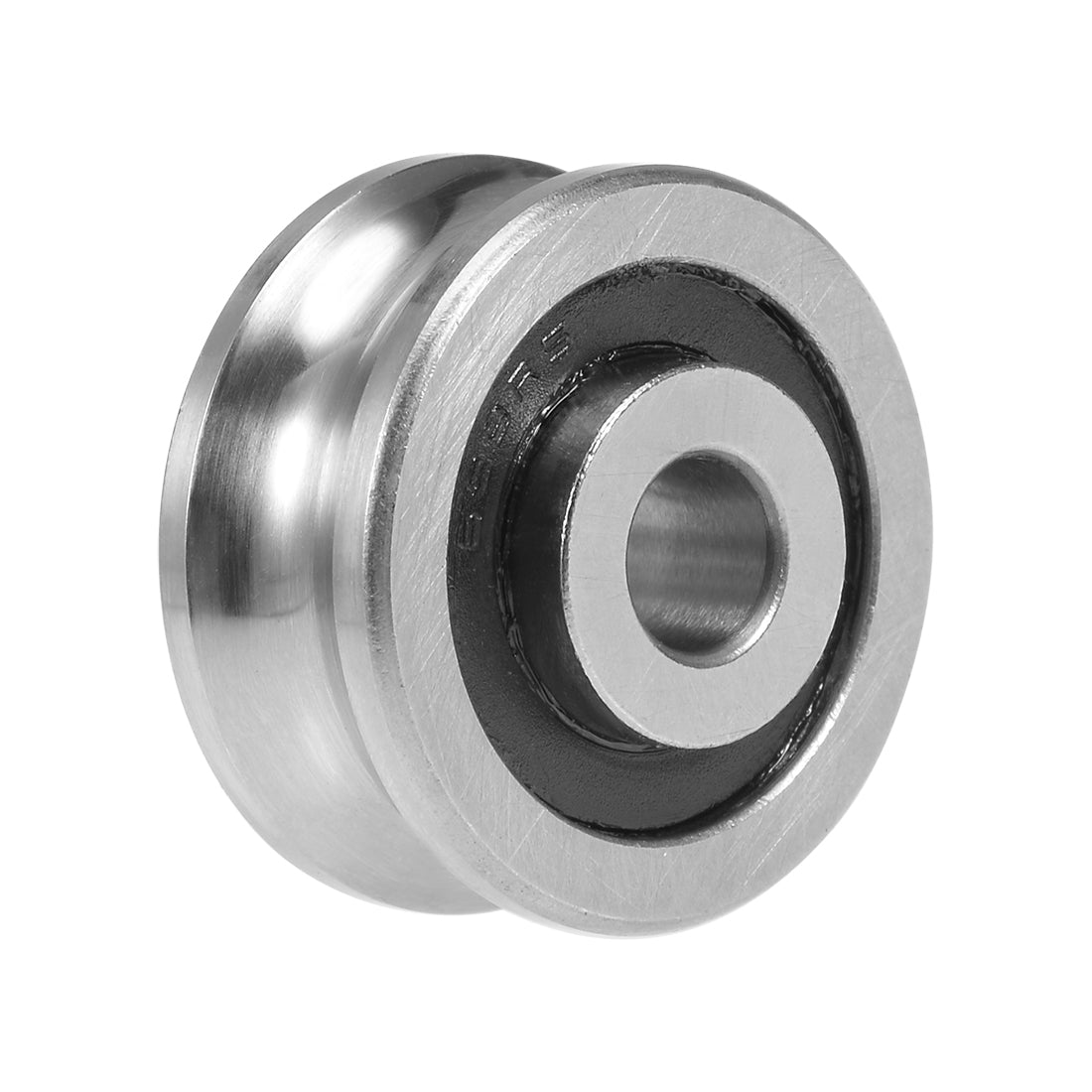 uxcell Uxcell SG20 U-Groove Track Guide Bearing 6x24x11mm Pulley Wheel Bearings for Laser Cutting Machine