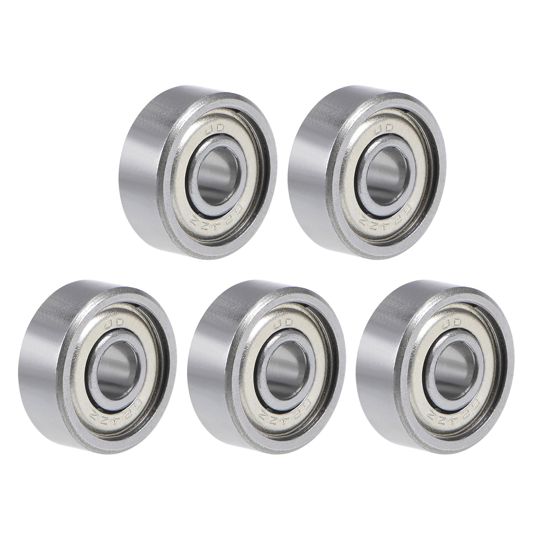 uxcell Uxcell Deep Groove Ball Bearings Metric Double Shielded Chrome Steel P0 Z1 Bearing