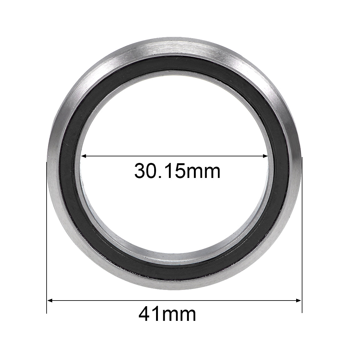 uxcell Uxcell MH-P03 Bearing 30.15x41x6.5mm Sealed Chrome Steel Bearings