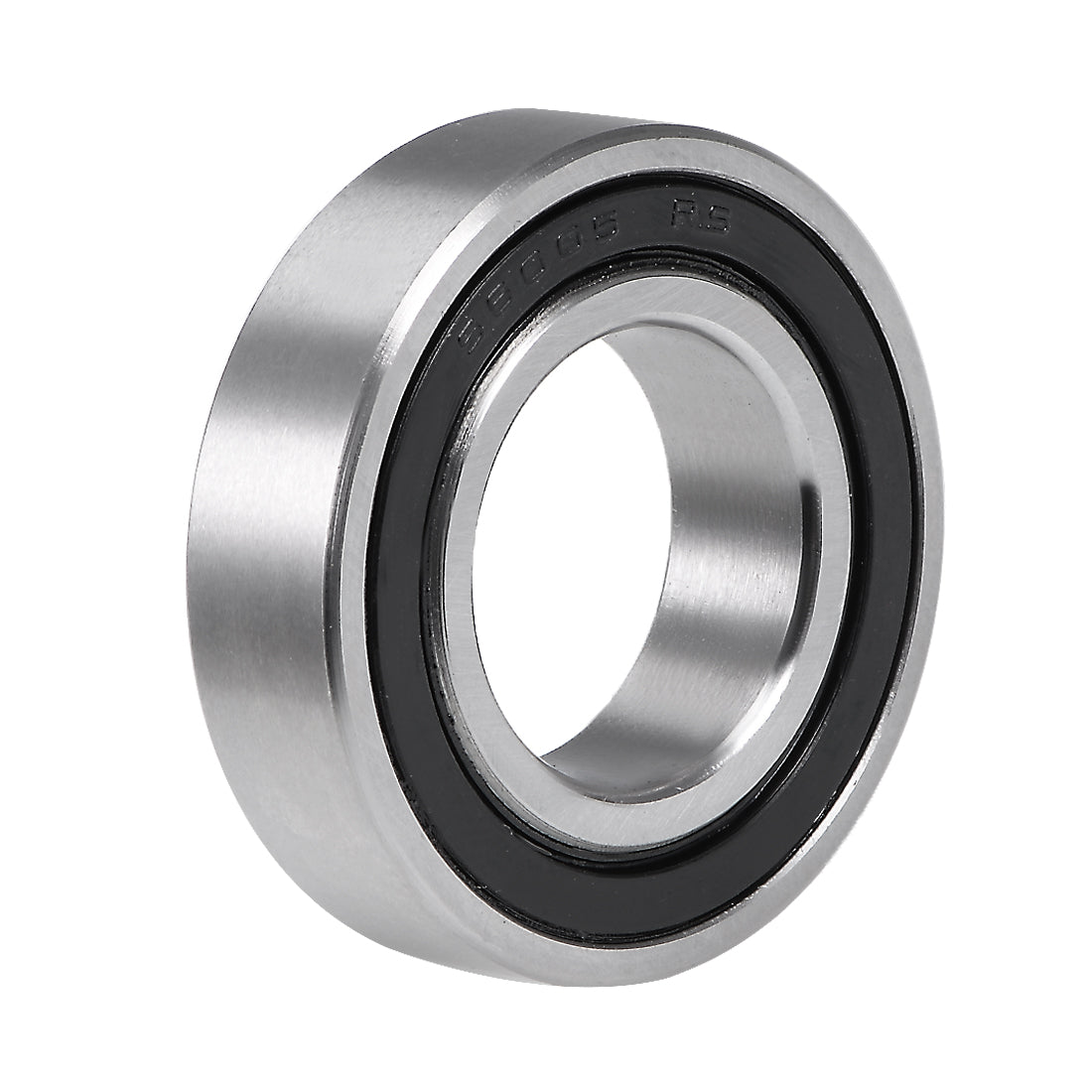 uxcell Uxcell S6005-2RS Stainless Steel Ball Bearing 25x47x12mm Double Sealed 6005RS Bearings