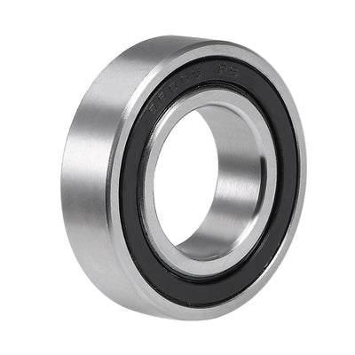 uxcell Uxcell S6005-2RS Stainless Steel Ball Bearing 25x47x12mm Double Sealed 6005RS Bearings