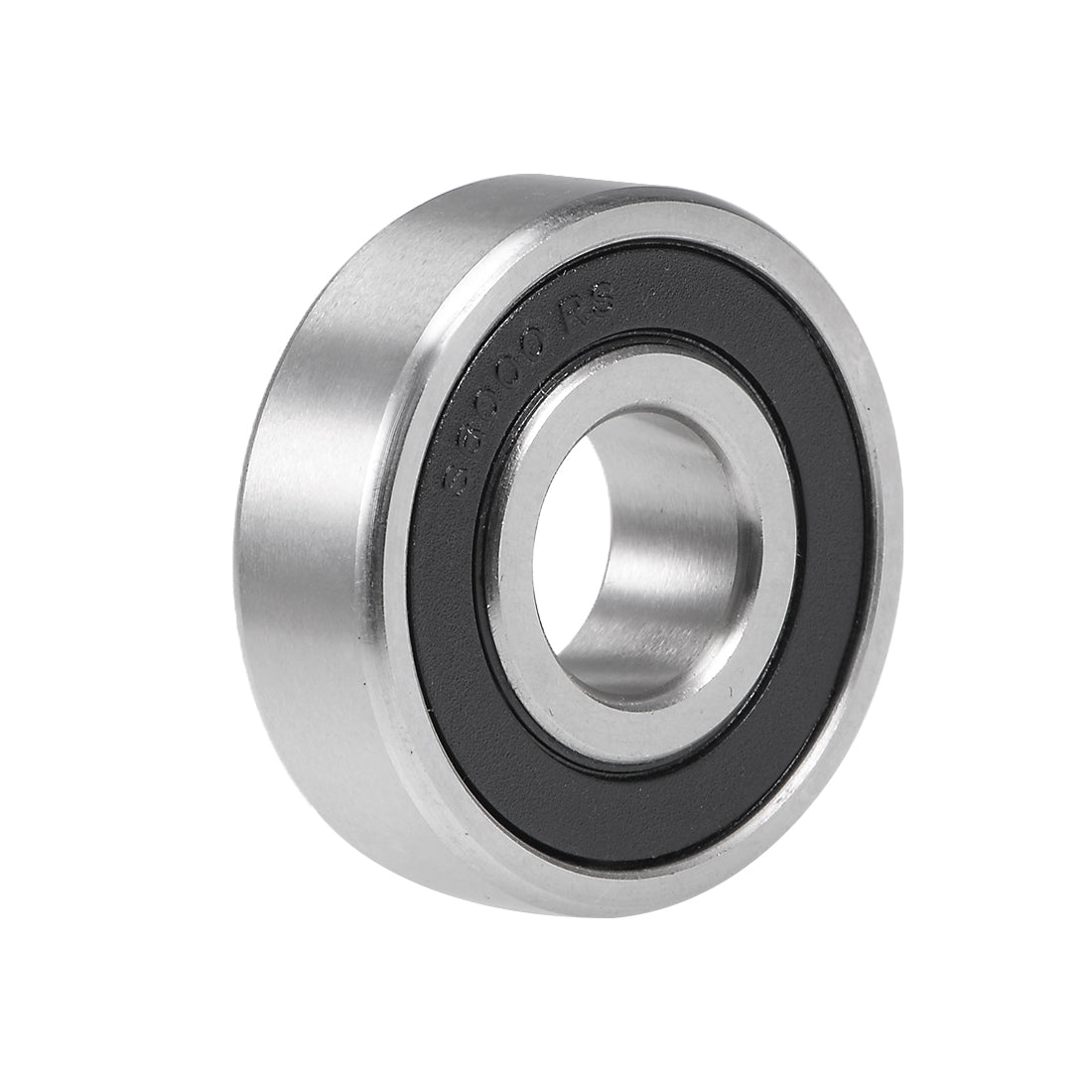 Harfington S6000-2RS Stainless Steel Ball Bearing 10x26x8mm Double Sealed 6000RS Bearings