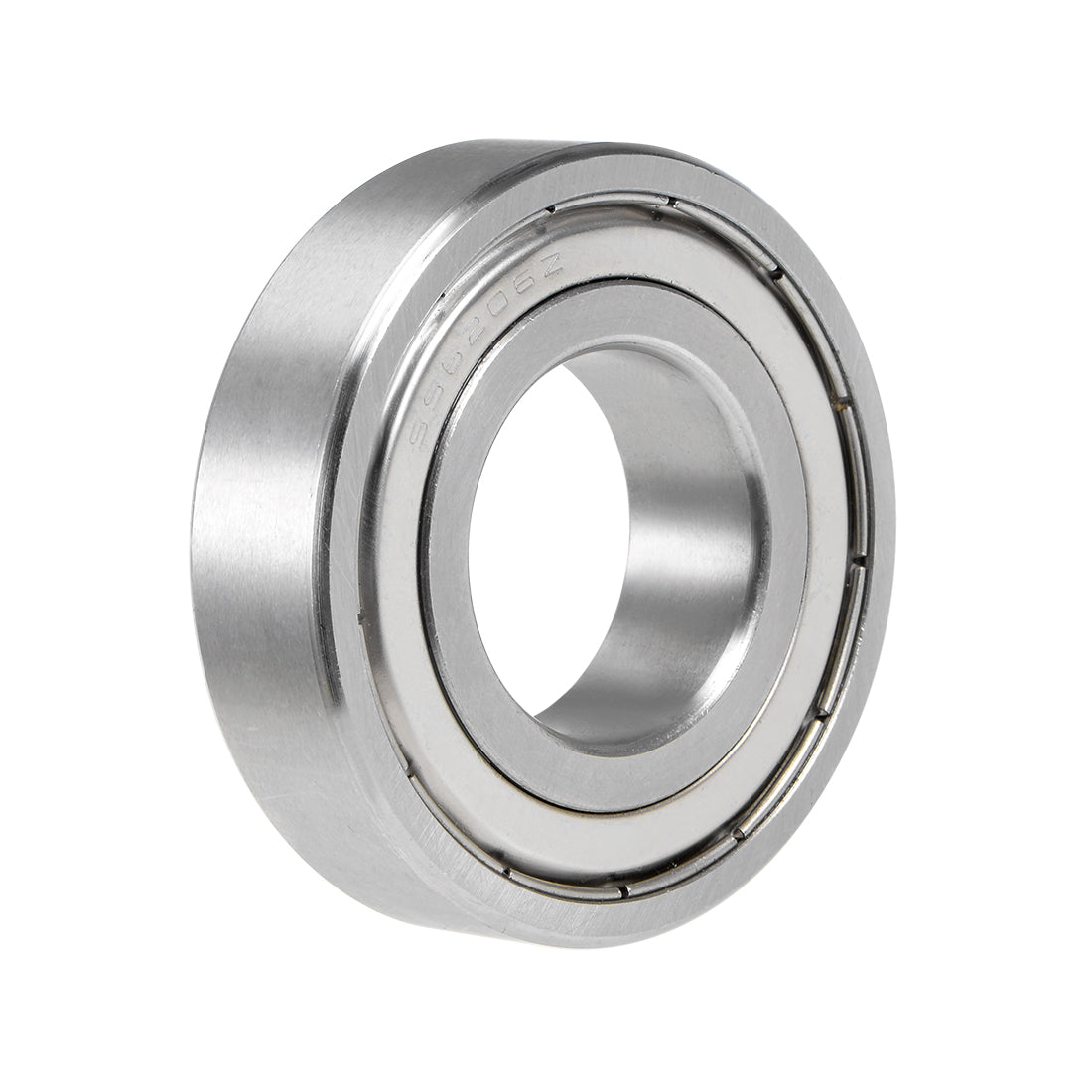 uxcell Uxcell S6206ZZ Stainless Steel Ball Bearing 30x62x16mm Double Shielded 6206Z Bearings