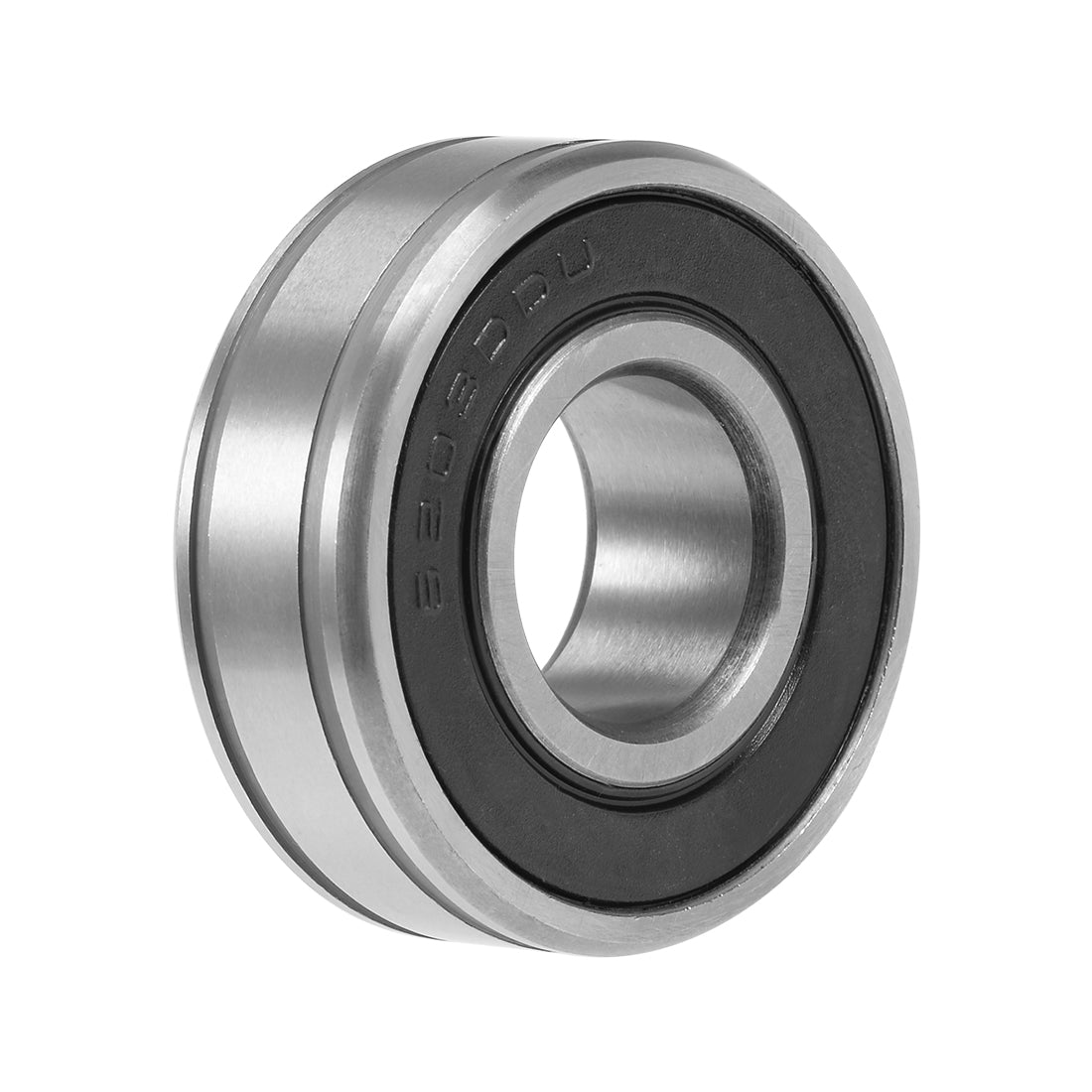 uxcell Uxcell 6203W14-2RS Deep Groove Ball Bearing 17x40x14mm 6203DDU Sealed Chrome Steel Bearings