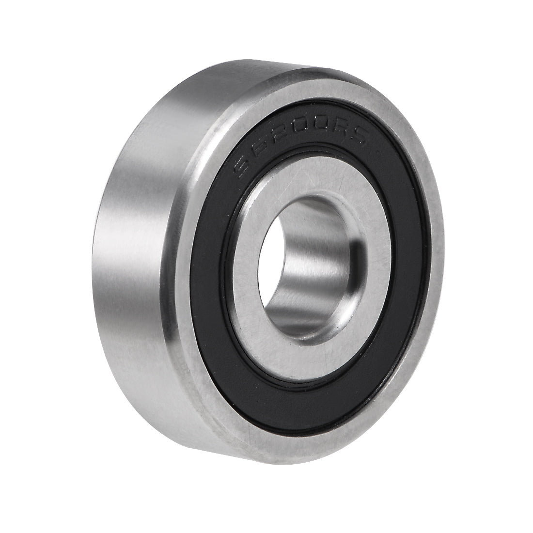 uxcell Uxcell S6200-2RS Stainless Steel Ball Bearing 10x30x9mm Double Sealed 6200RS Bearings