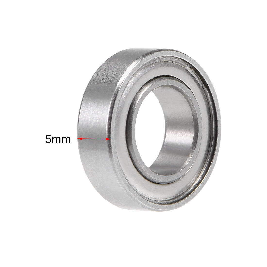 uxcell Uxcell S689ZZ Stainless Steel Ball Bearing 9x17x5mm Double Shielded 689Z Bearings