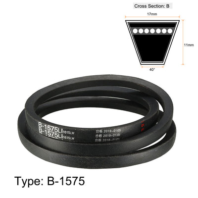 Harfington Drive V-Belts Inner Girth Industrial Rubber Transmission Belt