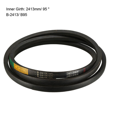 Harfington B-2413/B95 Drive V-Belt Inner Girth 95-inch Industrial Rubber Transmission Belt