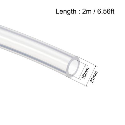 Harfington Uxcell Silicone Tubing Silicone Rubber Tubes Air Hose Water Pipe for Pump Transfer