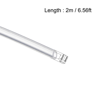 Harfington Uxcell Silicone Tubing Silicone Rubber Tubes Air Hose Water Pipe for Pump Transfer