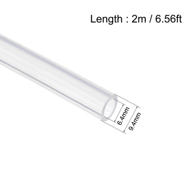 Harfington Uxcell Silicone Tubing Silicone Rubber Tubes Air Hose Water Pipe for Pump Transfer