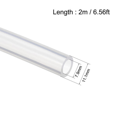 Harfington Uxcell Silicone Tubing Silicone Rubber Tubes Air Hose Water Pipe for Pump Transfer