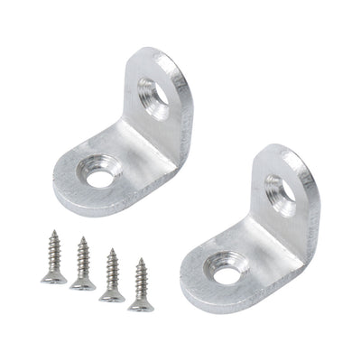 uxcell Uxcell Home Angle Bracket Stainless Steel Corner Brace Fastener Support w Screws