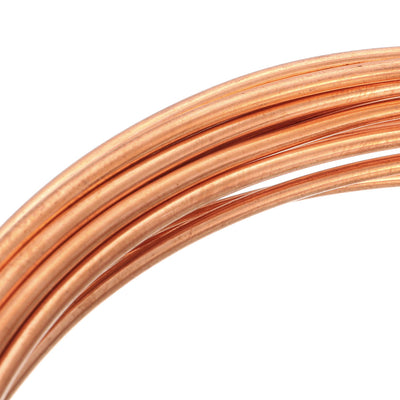 Harfington Uxcell Refrigeration Tubing 6.5Ft 2 Meter Copper Tubing Coil