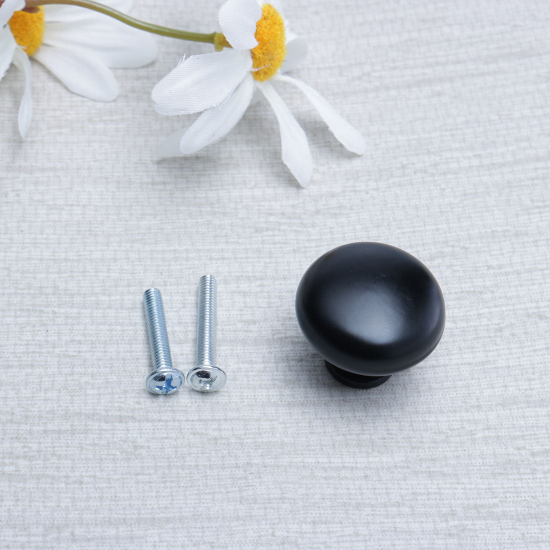 uxcell Uxcell Zinc Alloy Knobs 28mm Drawer Pull Handle Cupboard Wardrobe Dresser Cabinet Door