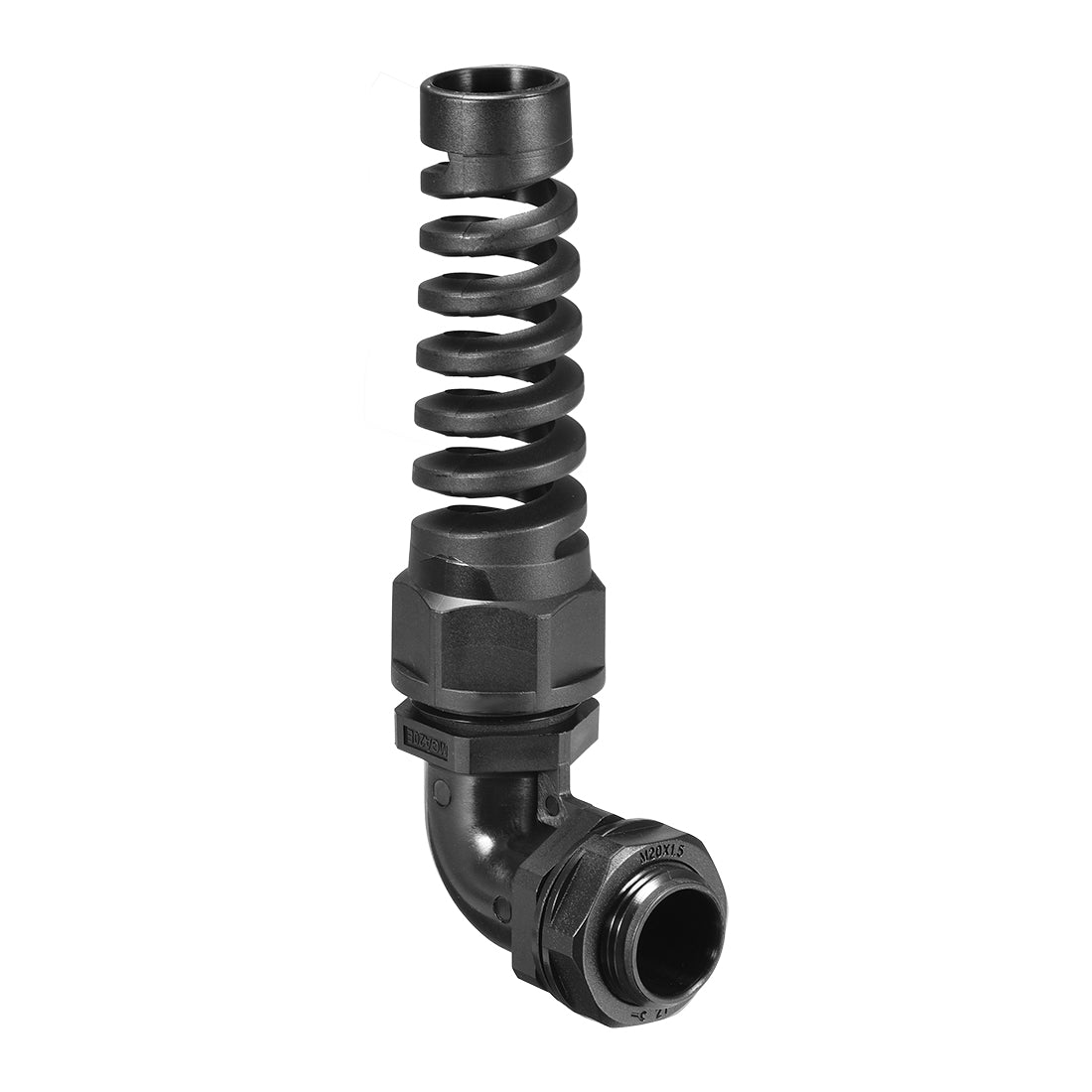 Harfington Cable Gland Waterproof Nylon Joint, Adjustable Locknut with Strain for Wires