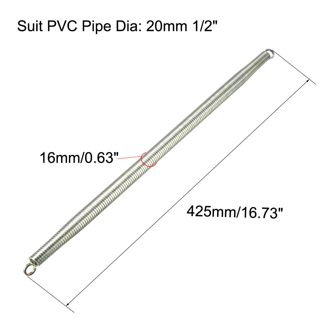 Harfington Spring Pipe Bender for PVC Pipe
