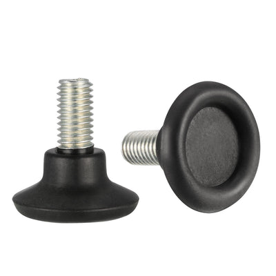 uxcell Uxcell Furniture Levelers, 13mm to 18mm Adjustable Height M8 x 14mm Threaded, 4Pcs